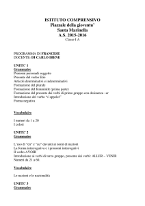 1 - Istituto Comprensivo "Piazzale della Gioventù, 1"