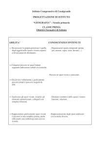 Geografia primaria - Istituto Comprensivo Casalgrande
