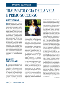 40 traumatologia della vela e primo soccorso contusioni