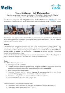 Cisco: SkillZone - IoT Data Analyst