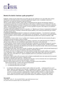 documento prima parte - Centro Internazionale Studi Luigi Sturzo