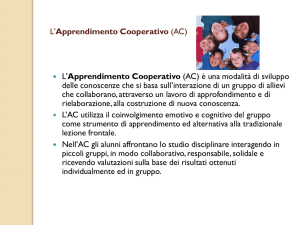 Apprendimento cooperativo