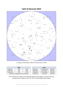 Cielo di Gennaio 2016