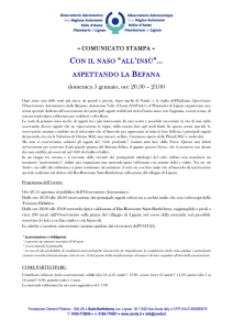 ASPETTANDO LA BEFANA domenica 5 gennaio, ore