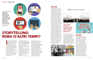 storytelling: roba d`altri tempi?