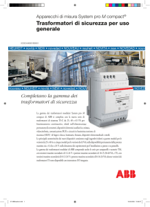 Trasformatori di sicurezza per uso generale