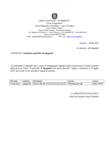 Circolare - Liceo Statale Piero Gobetti