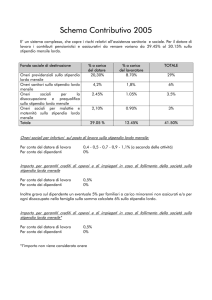 Schema Contributivo 2005