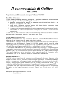 Il cannocchiale di Galileo - INFN-LNL