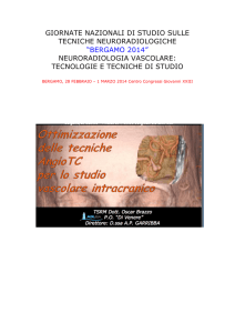 GIORNATE NAZIONALI DI STUDIO SULLE TECNICHE