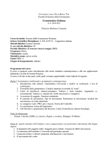 Grammatica Italiana