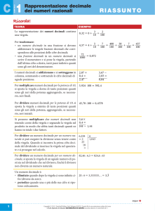riassunto - Zanichelli online per la scuola