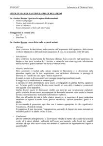 17/03/2017 Laboratorio di Chimica Fisica LINEE GUIDA PER LA