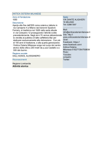 Attività storica - Confcommercio Milano