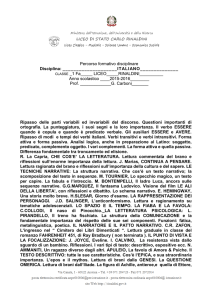 lingua e lett. italiana