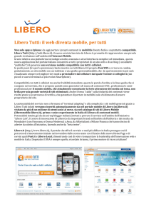 Libero Tutti: il web diventa mobile, per tutti