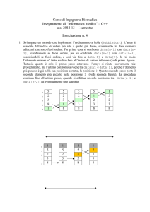 “Informatica Medica” – C++ aa 2012-13 – I