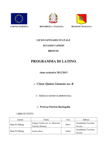 Latino - Ven. Ignazio Capizzi