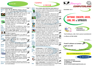 SOFTWARE EDUCATIVI, GIOCHI, LIBRI, DVD a SOTTOCOSTO