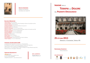 terapia del dolore - Ellesse Eventi S.R.L.