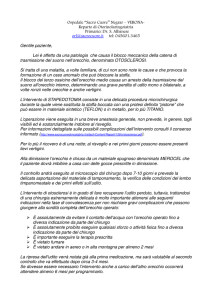 Stapedectomia - Ospedale Sacro Cuore Don Calabria
