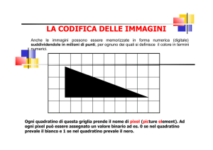 LA CODIFICA DELLE IMMAGINI