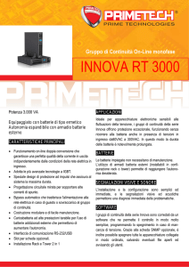 innova rt 3000 - Primetech srl