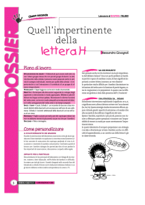 Quell`impertinente della lettera H