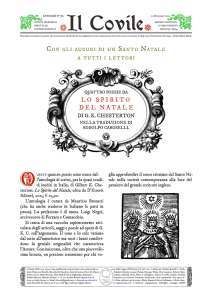 Le poesie natalizie di G. K. Chesterton nella traduzione di