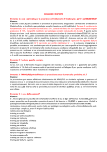 domande e risposte. - Associazione nuovo millennio