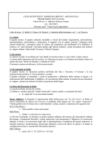 Italiano III A SU