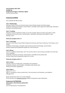 classe 3a - FD Teacher Home Page