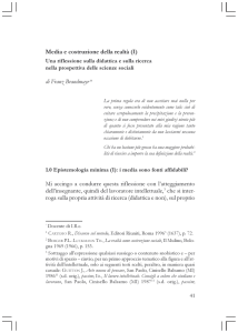 Media e costruzione della realtà - ISIS “Carducci