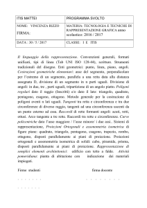 Il linguaggio della rappresentazione. Convenzioni