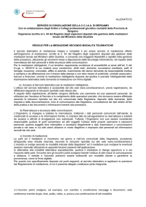 1-L`incontro potrà svolgersi, ad esempio, con scambio e