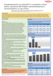Emoadsorbimento con Cytosorb® in un