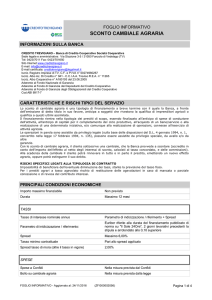 sconto cambiale agraria