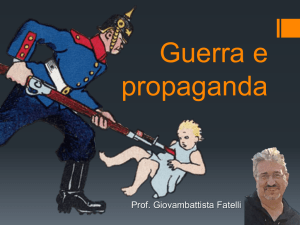 Presentazione di PowerPoint - Dipartimento di Comunicazione e