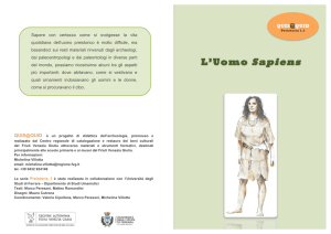 L`Uomo Sapiens - IPAC FVG