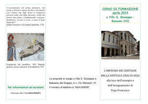 CORSO DI FORMAZIONE - p. Sorge