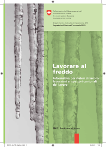 Lavorare al freddo
