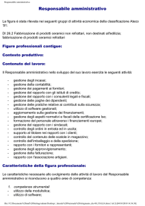 Responsabile amministrativo - ISFOL