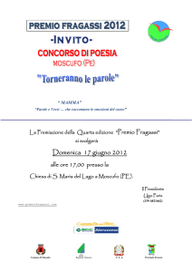 L`Associazione Culturale Mantice Armonico è lieta di invitare la S