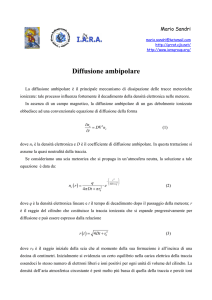 Diffusione ambipolare