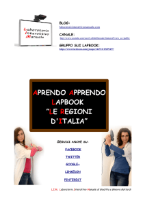 APRENDO APPRENDO LAPBOOK ”LE REGIONI D`ITALIA”