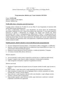 Inglese - iis "a. volta" guspini