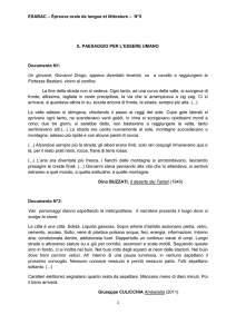 ESABAC – Épreuve orale de langue et littérature – N°5 1 IL