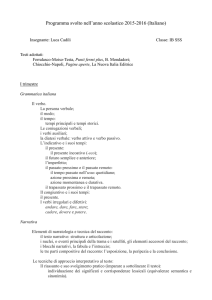 Lingua e letteratura italiana - "e. stein" gavirate vais01200q