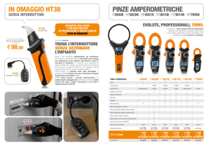 pinze amperometriche in omaggio ht38 - ht