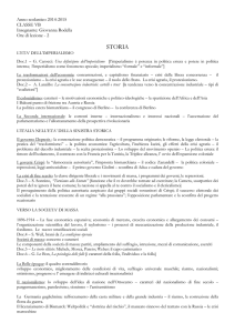 storia - Liceo Scientifico Statale Einstein Milano